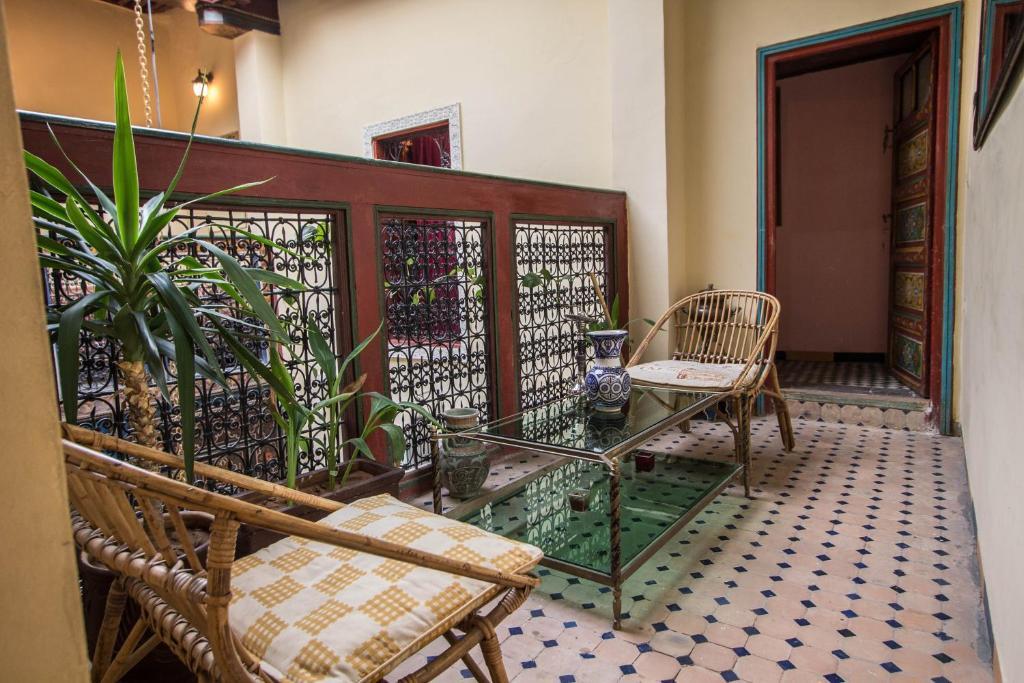 Riad La Source Bleue Fès Rom bilde