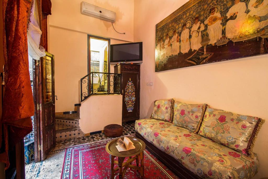 Riad La Source Bleue Fès Rom bilde